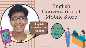 English Conversation at Mobile Store