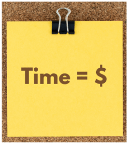 essay on time is money in English for students